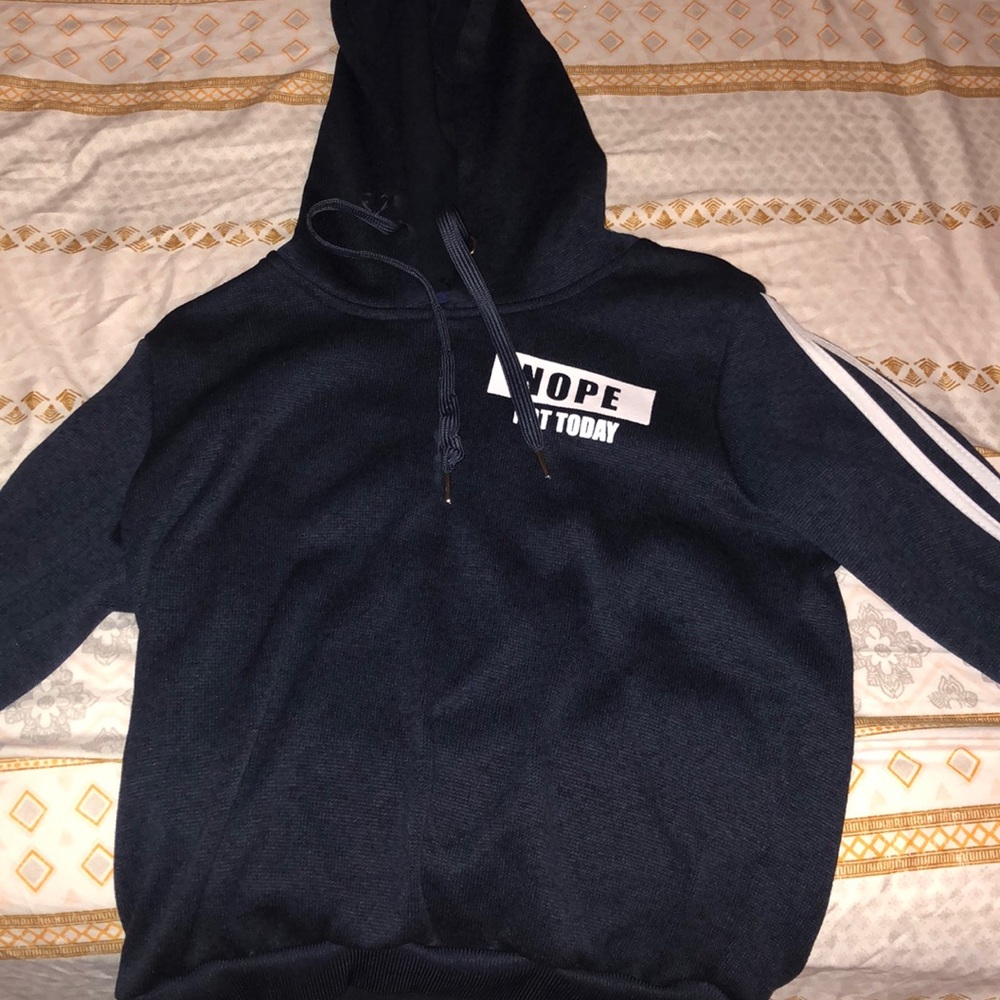 “Nope Not Today” Navy Blue Sweashirt